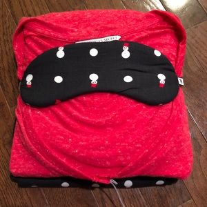 Victoria’s Secret pajama set with sleep mask